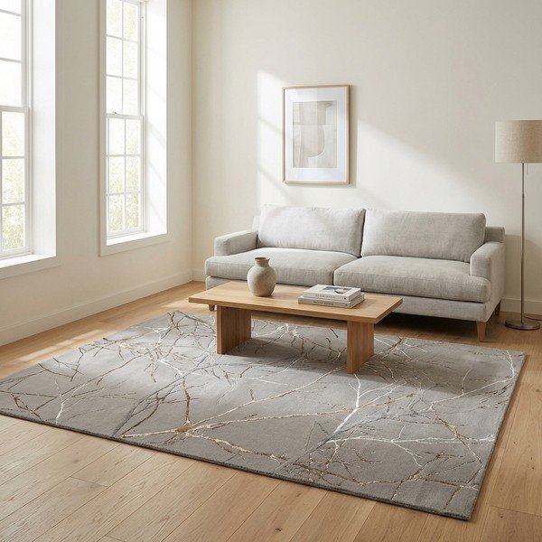 Tappeto grigio 140x200 cm Creation - Universal-image-1