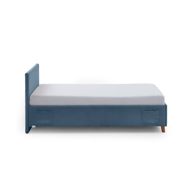 Letto da bambini blu imbottito rete non inclusa 90x200 cm Cool – Meise Möbel-image-3
