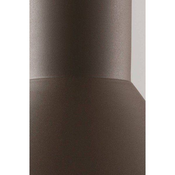 Lampadario marrone in alluminio con intensità regolabile ø 20,5 cm Evan – Jotex-image-3