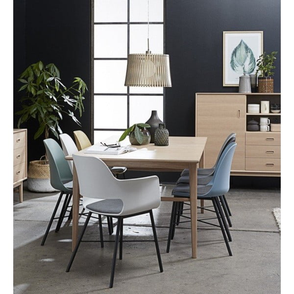 Sedia da pranzo grigia Whistler - Unique Furniture-image-1