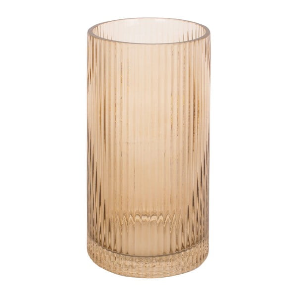 Vaso in vetro marrone chiaro Allure, altezza 20 cm Allure Straight - PT LIVING-image-3