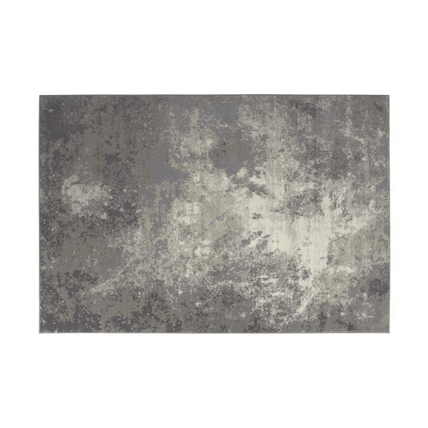 Tappeto Zouk in lana grigia, 240 x 340 cm - Kooko Home