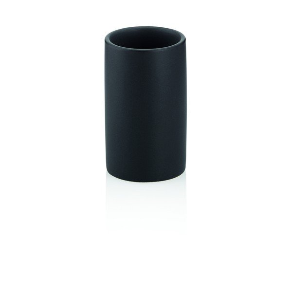 Tazza in ceramica nera per spazzolini da denti Matsi - Kela