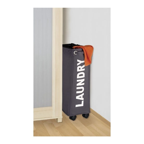 Cesto portabiancheria grigio , 44,4 l Corno - Wenko-image-1