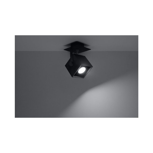 Apparecchio da soffitto nero Noe Uno - Sollux-image-2