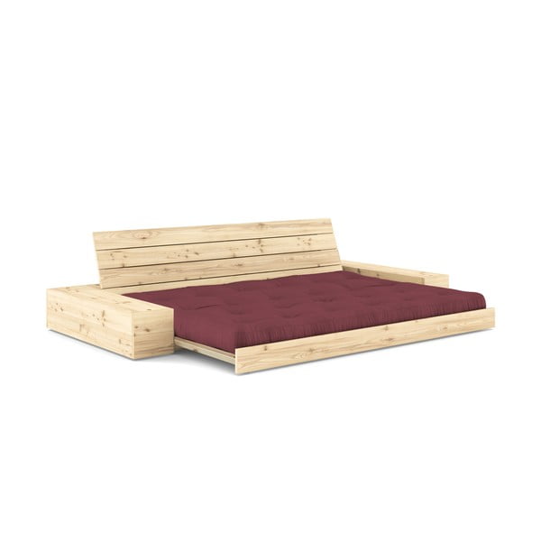 Divano letto bordeaux 244 cm Base - Karup Design-image-4