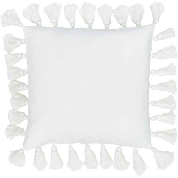 Federa decorativa in cotone bianco, 40 x 40 cm Shylo - Westwing Collection