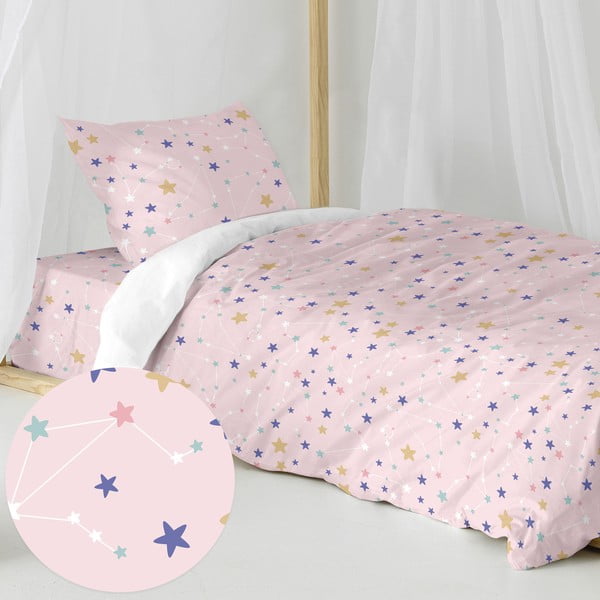 Biancheria da letto per bambini in cotone per letto singolo 140x200 cm Sky stars - Happy Friday