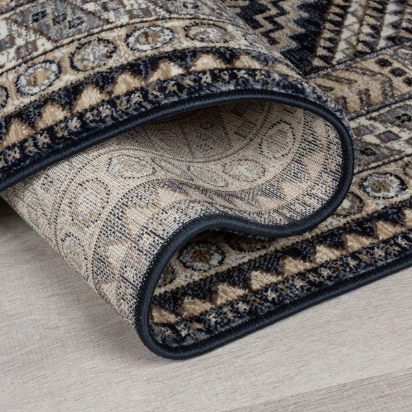 Tappeto blu scuro 160x234 cm Babylon - Flair Rugs-image-2