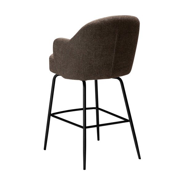 Sgabello da bar marrone girevole (altezza della seduta 70 cm) Bae – DAN-FORM Denmark-image-4