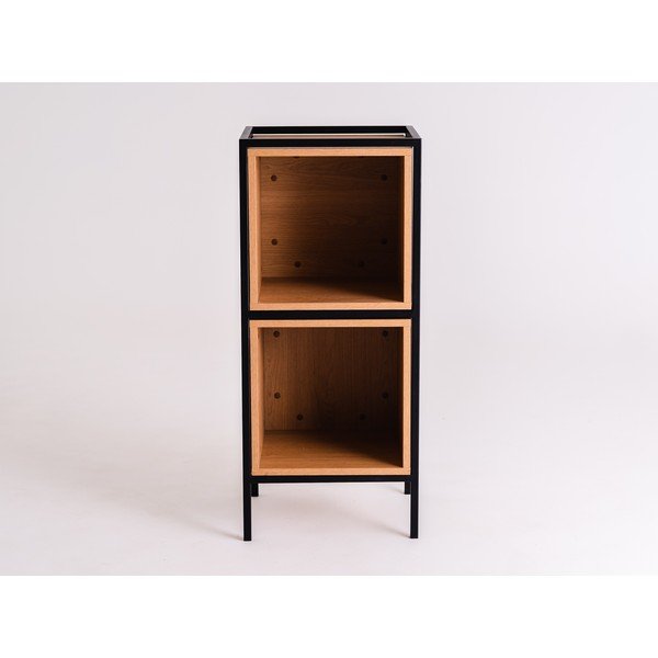 Libreria nera in rovere 45x102 cm Skap - CustomForm-image-2