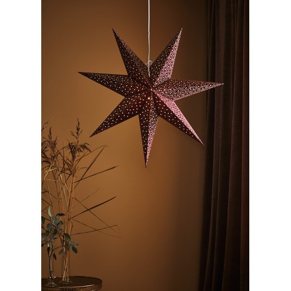 Decorazione luminosa natalizia bordeaux da appendere Baroque - Markslöjd-image-1