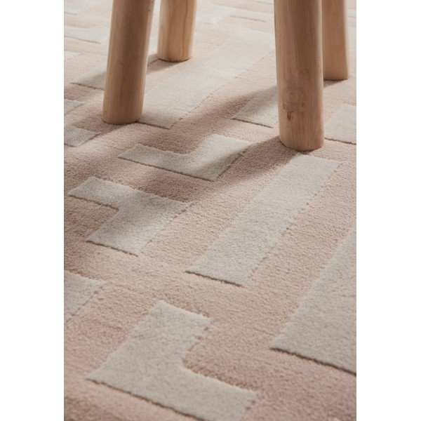 Passatoia beige 80x240 cm Perles Onyx – Elle Decoration-image-4