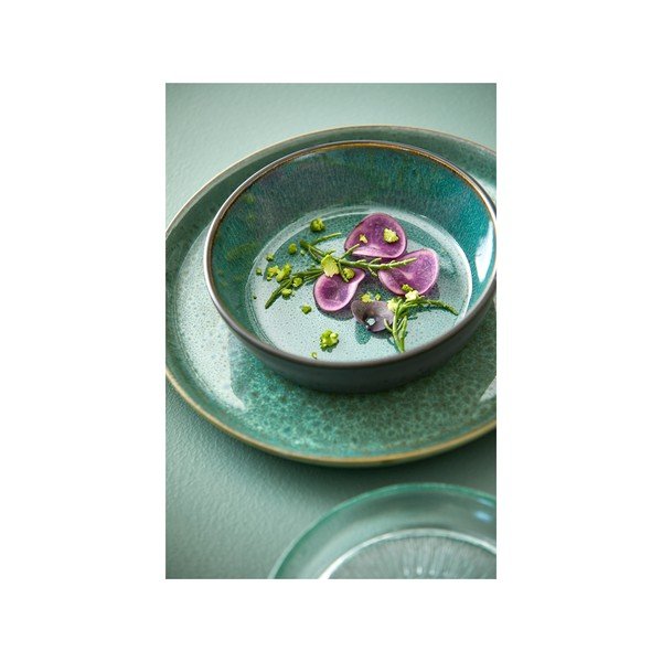 Ciotolina verde/nera in gres Gastro Green/Black – Bitz-image-3