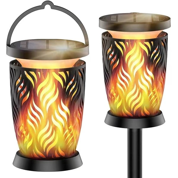 Set di 2 lampade solari a LED per esterni ø 8 cm - Garden Pleasure-image-4