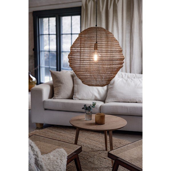 Lampada a sospensione color oro con paralume in metallo ø 50 cm Tazza - Markslöjd-image-2