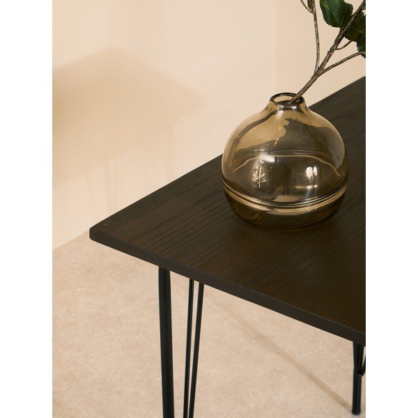 Tavolo da pranzo in olmo massiccio ø 80 cm District – Premier Housewares-image-3
