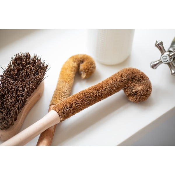 Spazzola per la pulizia delle bottiglie Natural Elements - Kitchen Craft-image-1