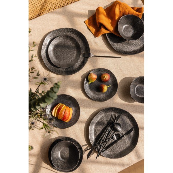 Set da pranzo in pietra 18 pz Dark Moon – Bonami Selection-image-4