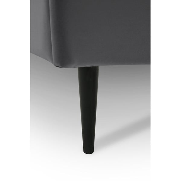 Letto grigio per bambini con contenitore 120x200 cm Mercury - Scandic-image-1