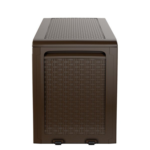 Contenitore da giardino marrone scuro in plastica Samoa – Keter-image-3