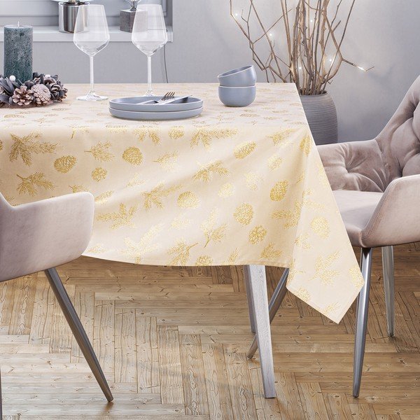 Tovaglia a tema natalizio 140x220 cm Magic Night – Restilo-image-1