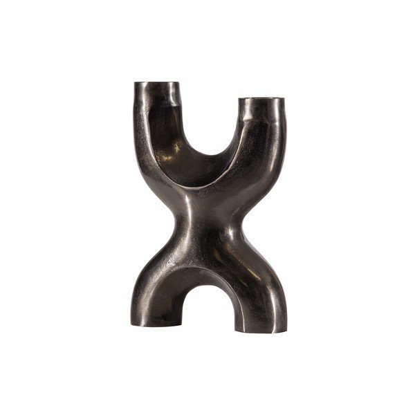 Candeliere in metallo nero X Don - WOOOD-image-2