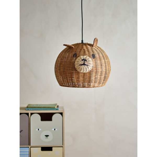 Paralume da bambini marrone ø 40 cm Lilu – Bloomingville Mini-image-1