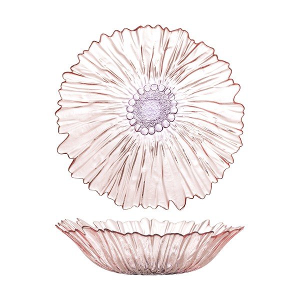 Ciotola rosa chiaro in vetro ø 31 cm Mariko – Bloomingville-image-4