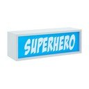 Decorazione luminosa blu con alimentazione a batteria Superhero – Premier Housewares