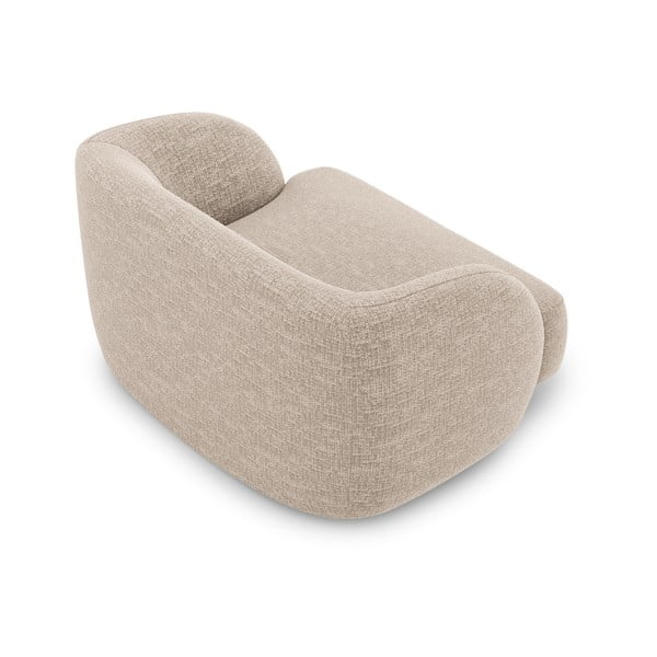 Poltrona beige Miley - Micadoni Home-image-4