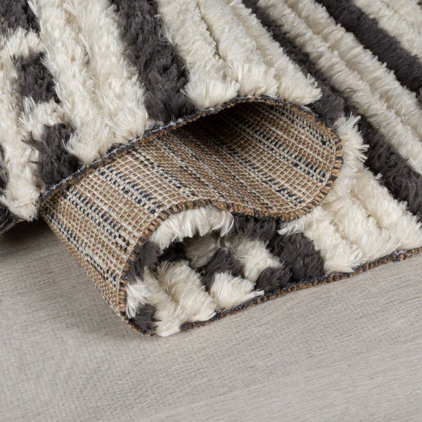 Tappeto bianco e nero 160x230 cm Sabri - Flair Rugs-image-2