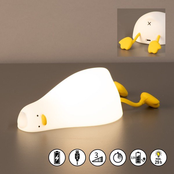 Luce notturna per bambini bianca Lesley – Fischer & Honsel-image-4