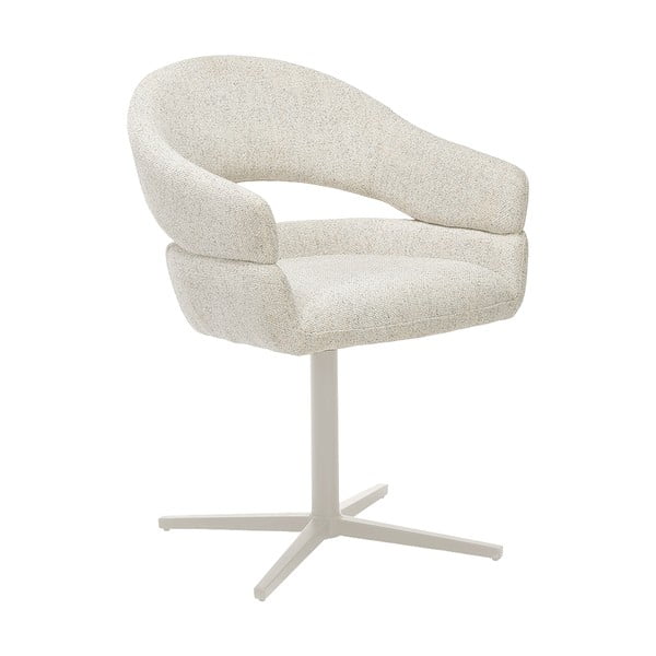 Set di sedie da pranzo color crema in imbottito con braccioli 2 pz Dover – House Nordic-image-3