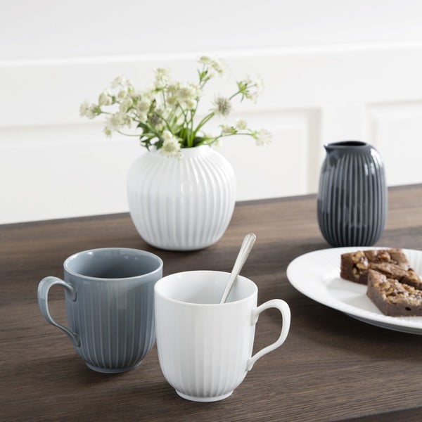 Tazza Hammershoi in porcellana antracite, 330 ml Hammershøi - Kähler Design-image-1