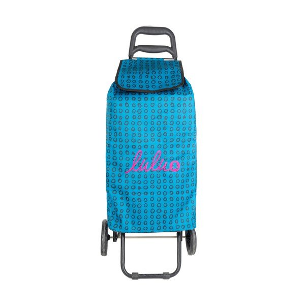 Borsa trolley Ridey blu Lulucastagnette, 37 l - LULUCASTAGNETTE