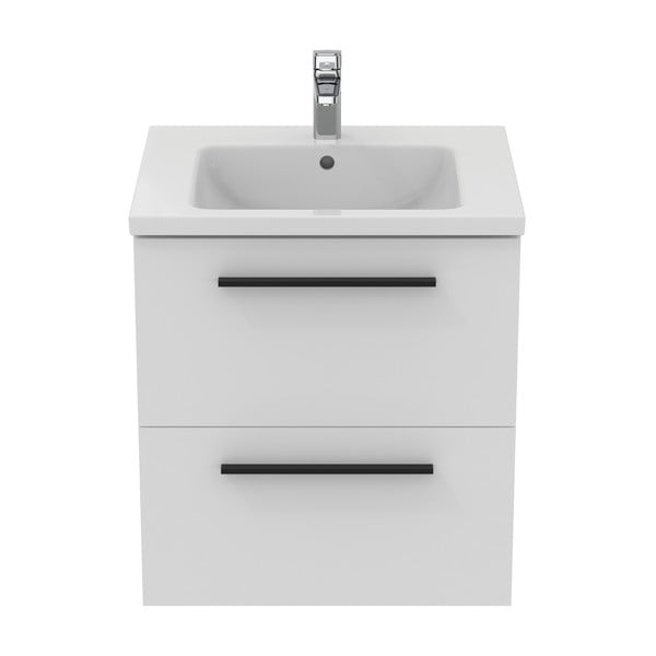 Mobile per lavabo bianco a sospensione 60x63 cm i.Life B - Ideal Standard-image-3