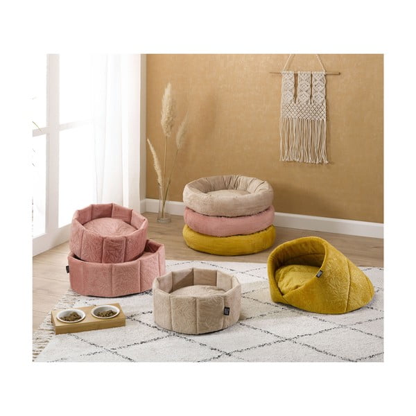 Cucù color senape per gatto ø 50 cm – Love Story-image-4