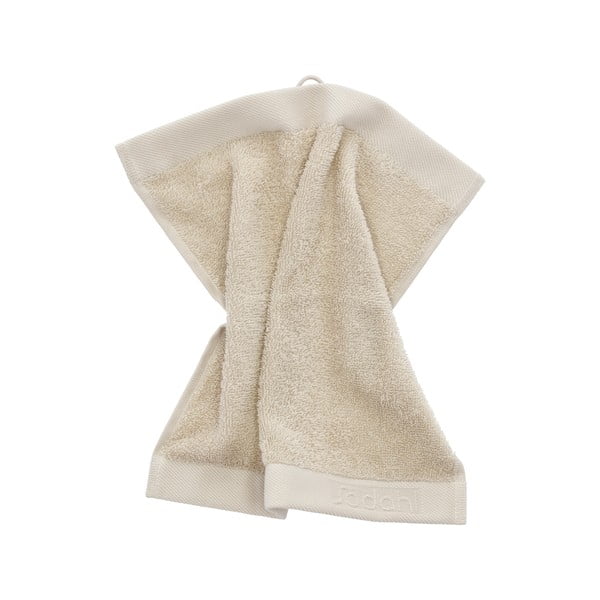 Asciugamano tipo terry beige in cotone 30x30 cm Comfort – Södahl-image-2
