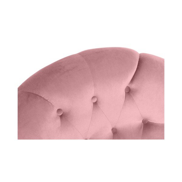 Poltrona rosa Camilla Velor - Max Winzer-image-1
