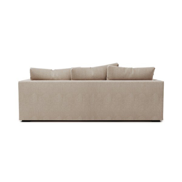 Divano in velluto a coste crema 220 cm Comfy - Scandic-image-2