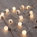 Catena luminosa LED a forma di lampadina, 20 luci, 2,4 m - DecoKing
