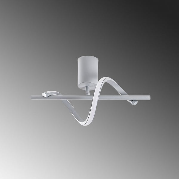 Plafoniera LED grigia ø 7 cm Likma - Opviq lights-image-1