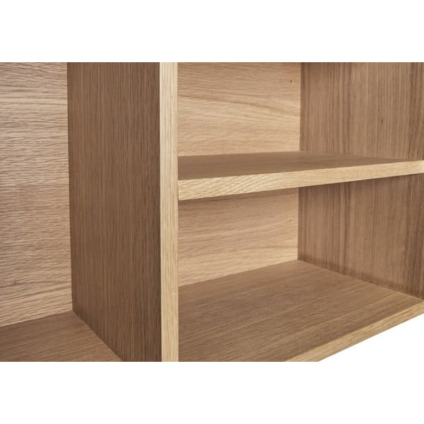 Mensola a muro in legno di quercia Collect - Hübsch-image-3