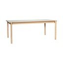 Tavolo da pranzo in rovere 107x190 cm Oblique - Hübsch