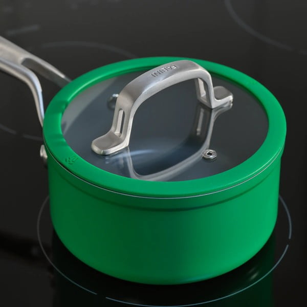 Pentola con coperchio incluso/con superficie in ceramica adatta all'induzione 1,3 l Meda 3.0 – FABINI-image-2