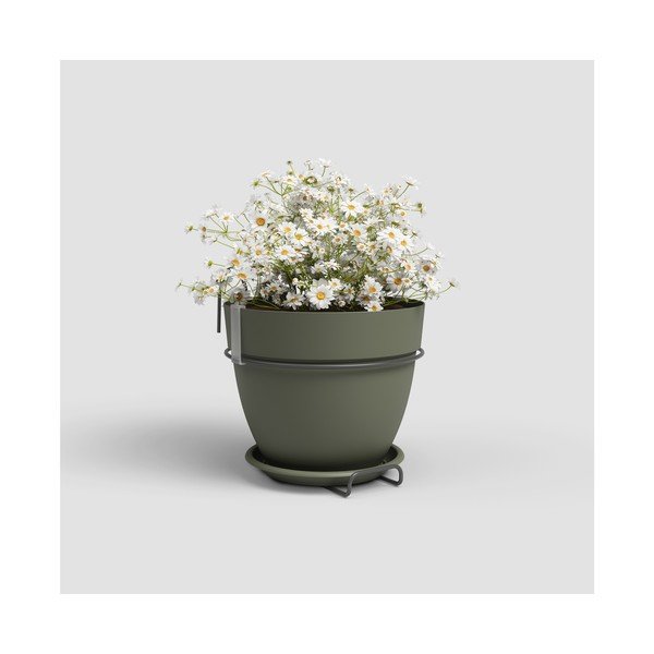 Vaso sospeso in plastica riciclata ø 20 cm Capri - Artevasi-image-1