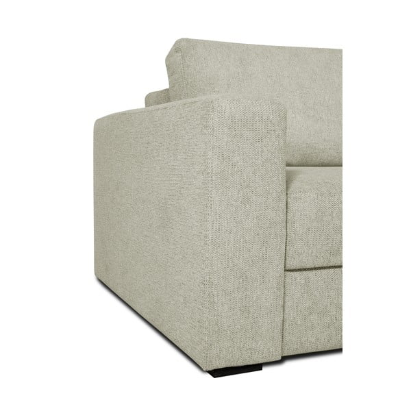 Divano letto beige 238 cm Resmo - Scandic-image-4