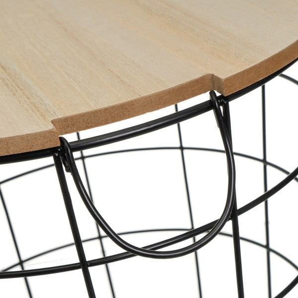 Tavoli contenitori rotondi in set da 3 39x39 cm - Casa Selección-image-3