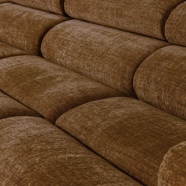 Divano angolare marrone cognac reclinabile (con penisola a destra/con chaise lounge) Novi – WOOOD-image-3